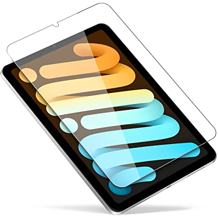 iPad mini6 専用 ガラスフィルム 旭硝子素材採用 硬度9H 自動吸着 衝撃吸収 高透過率 気泡ゼロ 指紋防止 iPad mini6 用 液晶保護フィルム（2枚セット）