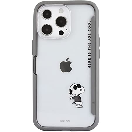 グルマンディーズ ピーナッツ IIIIfit Clear iPhone13 Pro(6.1インチ)対応ケース ドッグハウス SNG-606A クリア