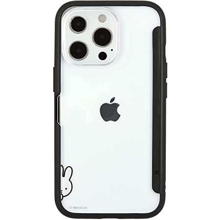 グルマンディーズ ミッフィー SHOWCASE+ iPhone13 Pro(6.1インチ)対応ケース ひょっこり MF-216BK ブラック