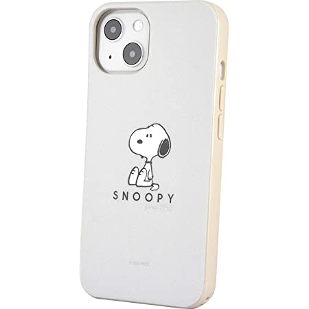 グルマンディーズ ピーナッツ iPhone13 Pro(6.1インチ)対応 ソフトケース スヌーピー SNG-599A ホワイト