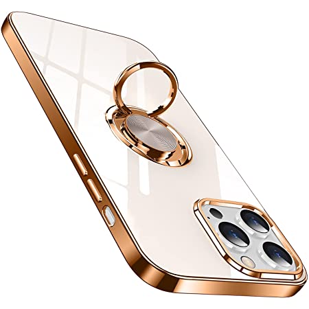 【9H強化ガラス】 BEVAS iPhone 13Pro Max 用 ケース 6.7 インチ クリア 黄変防止 指紋防止 米軍MIL規格 耐衝撃 SGS認証 カバー ストラップホール付き ワイヤレス充電対応 2021年 アイフォン 13ProMax用 ケース (iPhone13ProMax(6.7))