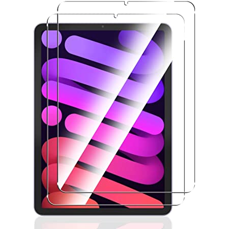 【2枚セット】Sungale ipad mini 6 用 ガラスフィルム ipad mini 第6世代 保護フィルム 2021 8.3インチ ipadミニ6 強化ガラス 飛散防止 日本製素材旭硝子製 衝撃吸収 硬度9H 貼り付け簡単 自動吸着 高透過率 iPad Mini 6 対応 フィルム