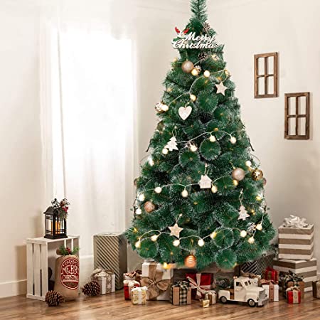 クリスマス屋 クリスマスツリー 180cm ポット フロストツリー 雪付き スノーツリー 雪 木製ポットツリー