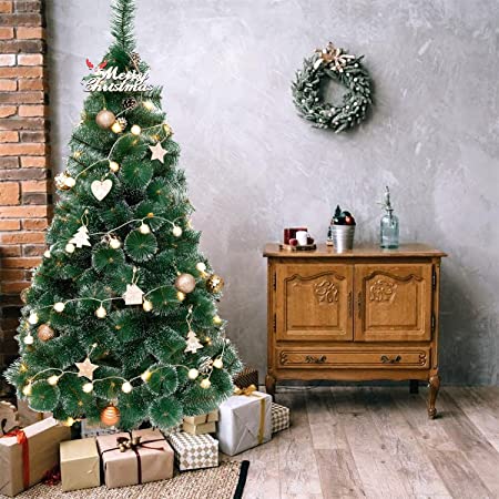 クリスマス屋 クリスマスツリー 180cm ポット フロストツリー 雪付き スノーツリー 雪 木製ポットツリー