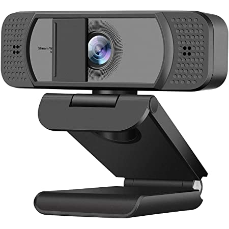 JETAKU ウェブカメラ Webカメラ フルHD 1080P マイク内蔵 100°広角レンズ 自動光補正 200万画素 USBカメラ プライバシーシャッター付き 会議 在宅勤務