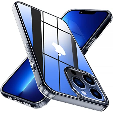 XouSin iPhone13 PRO MAX用 ケース、超薄型、超軽量、耐衝撃 10倍黄変防止、米軍規格、SGS認証、レンズ保護、無線充電対応、iPhone 13 PRO MAX に適用(IP-13PM)