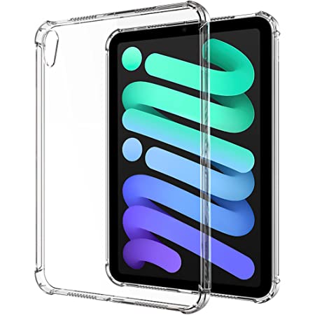 AvBang ipad mini 6世代 ケース クリア 黄変しにくい 透明 薄型 衝撃吸収 柔らかい手触り バックカバー 対応端末：Apple iPad Mini 第6世代 8.3″ 2021発売