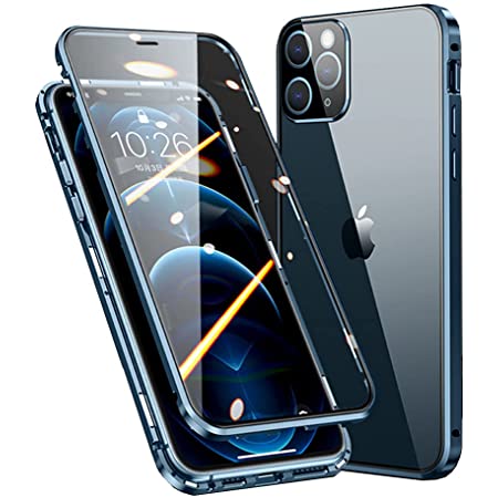 WEIYUN iPhone12 Proケース 透明 TPU iPhone12 Proケース クリア 耐摩擦 耐衝撃 割れ防止 ワイヤレス充電対応 超薄型 カメラ保護 アイフォーン12 Proクリア Sライン 持ち易い (ブルー)