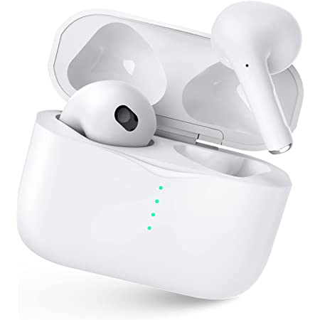 ワイヤレスイヤホン Bluetooth5.0イヤホン Hi-Fi ノイズキャンセリング  自動ペアリング 両耳通話 最大40時間音楽再生 左右分離型 両耳/片耳対応 マイク内蔵 小型 IPX8防水