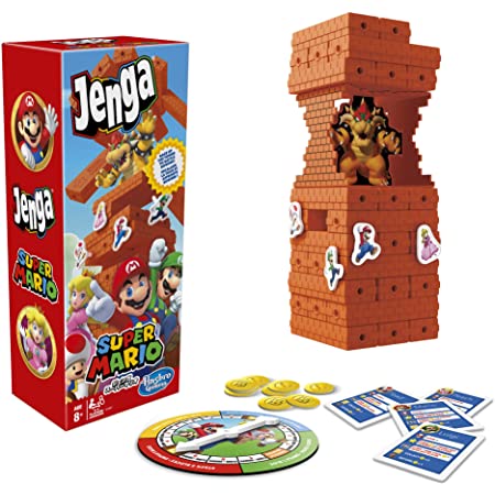 ジェンガ 木製 バランスゲーム 積み木ブロック  おもちゃ 人生ゲーム クレーンゲーム ドミノブロック テーブルゲーム 54pcs