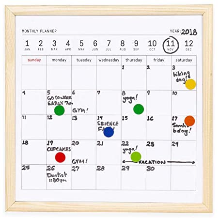 Artibetter カレンダー ステッカー付き DIY 2022 卓上 ミニ ホワイトボードカレンダー テーブル カレンダー 日間週間月間年間 学校 オフィス 家庭用 お正月 新年 プレゼングリーン