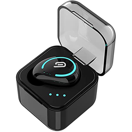 Bluetooth ヘッドセット 300mAh バッテリー 2台同時接続 自動接続 V5.0 片耳 左右耳兼用 長持ちイヤホン CSRチップ搭載 マイク内蔵 ハンズフリー通話 日本語取扱書 携帯電話用 iOS android 対応