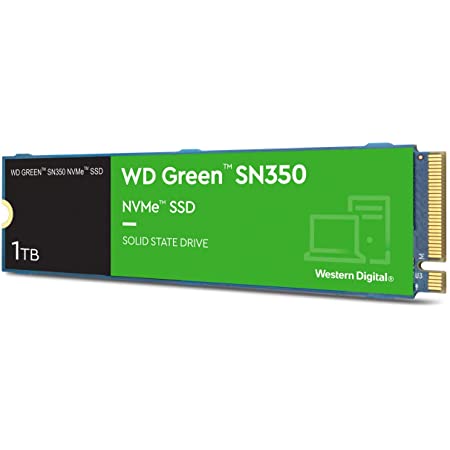 WESTERNDIGITAL ウエスタンデジタル 内蔵SSD 2TB WD Green SN350 M.2-2280 NVMe WDS200T3G0C-EC【国内正規代理店品】