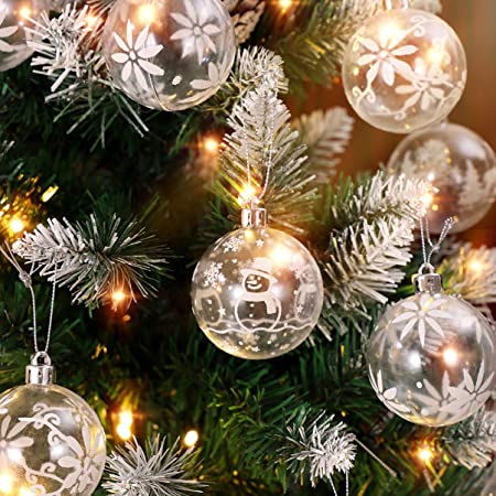クリスマス オーナメント ボール 飾り付け 飾り セット クリスマスボール クリスマスツリー デコレーション 装飾品 インテリア 雑貨 新年飾り パーティー おしゃれ