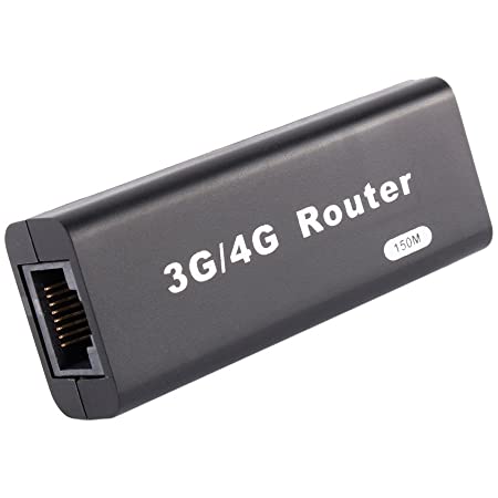 ミニ3G / 4G WiFiルーター、3G / 4GWlanホットスポット150MbpsRJ45 USBワイヤレスルーター、ポータブルトラベルワイヤレスポケットルーター、プラグアンドプレイ
