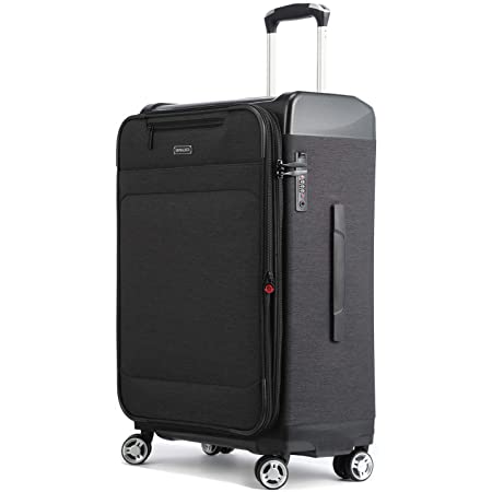 Uniwalker 防水加工 スーツケース 容量拡張可能 超軽量 キャリーバッグ 旅行 出張 キャリーケース TSAロック 丈夫 静音 S型 機内持ち込み
