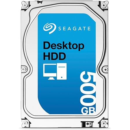 Seagate シーゲイト 内蔵ハードディスク Desktop HDD 500GB ( 3.5 インチ / SATA 6Gb/s / 7200rpm / 16MB / 2年保証 ) 正規輸入品 ST500DM002