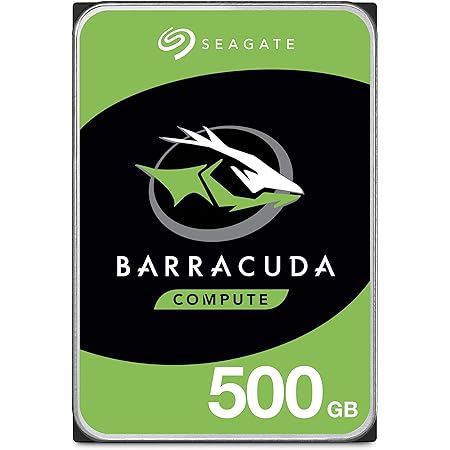 Seagate シーゲイト 内蔵ハードディスク Desktop HDD 500GB ( 3.5 インチ / SATA 6Gb/s / 7200rpm / 16MB / 2年保証 ) 正規輸入品 ST500DM002