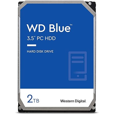 WD HDD 内蔵ハードディスク 3.5インチ 2TB Green WD20EZRX / Intellipower / SATA 6Gb/s / 2年保証