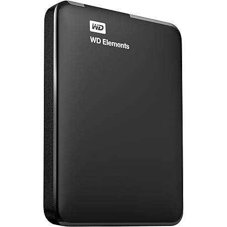 WD HDD ポータブル ハードディスク 1TB USB3.0 Elements Portable WDBUZG0010BBK-JESN / 2年保証
