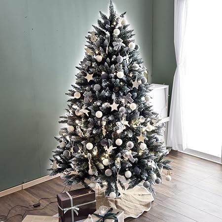 Branch Trees® 最高級リッチ クリスマスツリー 210cm ヌードツリー本物そっくり モミと松の２種類構成され1本1本細かく見栄え TXN10-006-21-B (TXN10-006-21-B)