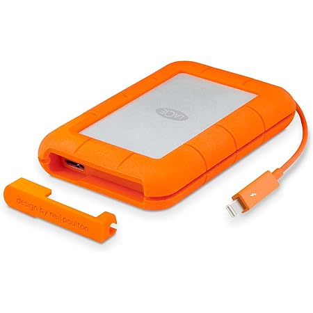 LaCie ポータブルHDD ハードディスク 2TB Rugged Mini USB3.0 Mac/iPad/Windows対応 [ 耐落下性 耐衝撃性 耐雨性 ] 外付けHDD 国内正規代理店品 2年保証 LAC9000298