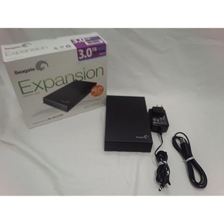 Seagate Expansion Desktop Drive USB3.0 外付けハードディスク 3.0TB SGD-EX030UBK