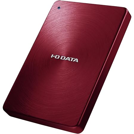 I-O DATA 外付けHDD ハードディスク 1TB ポータブル カクうす アルミボディ 日本製 HDPX-UTA1.0R