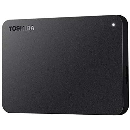 東芝 ポータブルハードディスク CANVIO HD-AB20TK ブラック 2TB