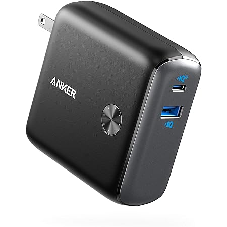 Anker PowerCore 13000 (13000mAh 2ポート 大容量 モバイルバッテリー)【PSE認証済 / PowerIQ搭載 / コンパクトサイズ】 iPhone / iPad / Xperia / Galaxy / MacBook / Android各種他対応 (ブラック)