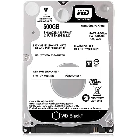 WD HDD 内蔵ハードディスク 3.5インチ 2TB WD Blue WD20EZRZ-RT SATA3.0 5400rpm 2年保証