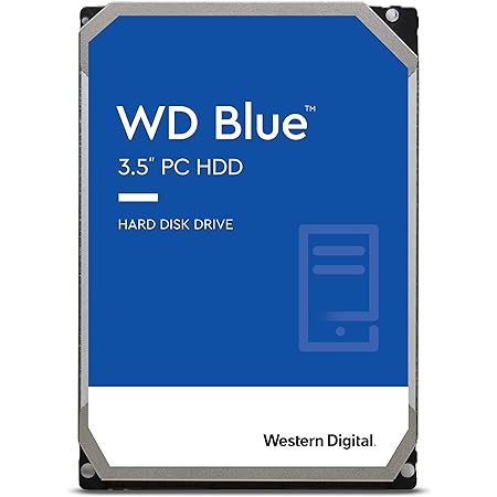 WD HDD 内蔵ハードディスク 3.5インチ 2TB WD Blue WD20EZRZ-RT SATA3.0 5400rpm 2年保証