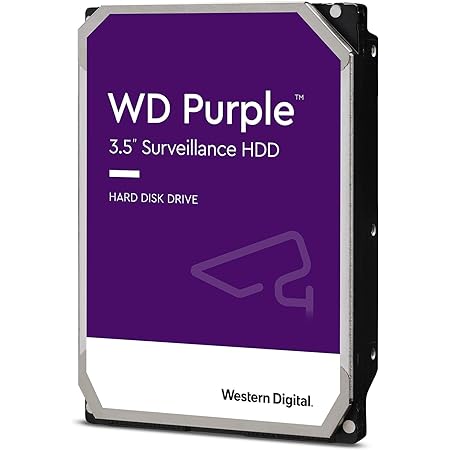 Western Digital WD パープル ハードディスク 3.5インチ 2TB SATA3 6Gb/s IntelliPower 5400RPM 64MB HDD 監視 WD20PURX