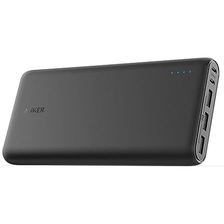 Anker PowerCore 26800 (26800mAh モバイルバッテリー) 【PSE技術基準適合/PowerIQ搭載/デュアル入力ポート / 3台同時充電】 iPhone/iPad/Android 他各種対応 (ブラック)