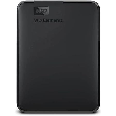 WD ポータブルHDD 4TB USB3.0 ブラック WD Elements Portable 外付けハードディスク / メーカー2年保証 WDBU6Y0040BBK-WESN 国内正規代理店品