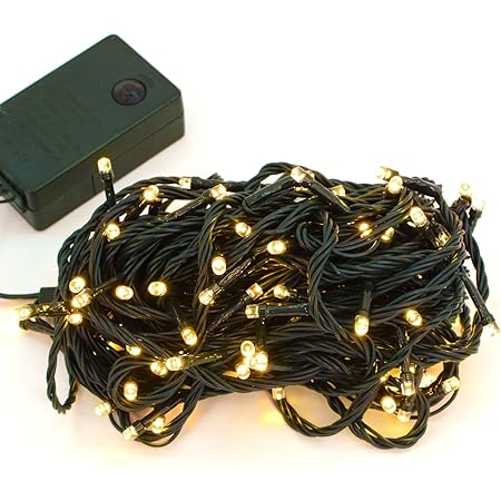 RPGT 100 LEDs シャンパンゴールド温白・金12.5メートル透明ワイヤ クリスマスツリーイルミネーションライト 8つのモードがあり、クリスマスパーティー、屋外配置、結婚式の配置、屋内装飾などに用いられます