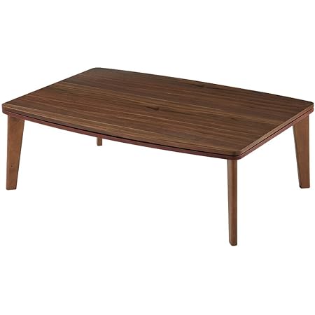 ぼん家具 こたつ テーブル 長方形 105×60cm 木目 こたつテーブル 天板 リバーシブル 石英管ヒーター 無段階 温度調節 炬燵