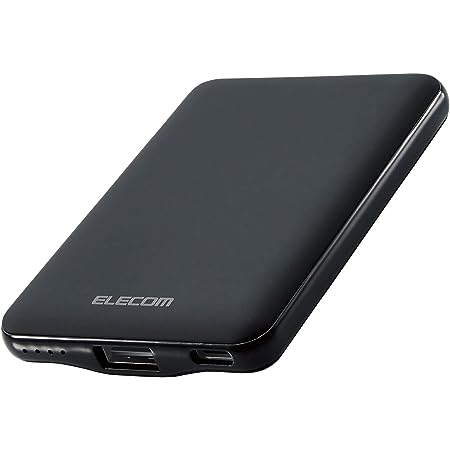 エレコム モバイルバッテリー 充電器 6400mAh 2.6A出力 おまかせ充電対応 ブルー DE-M01L-6400BU