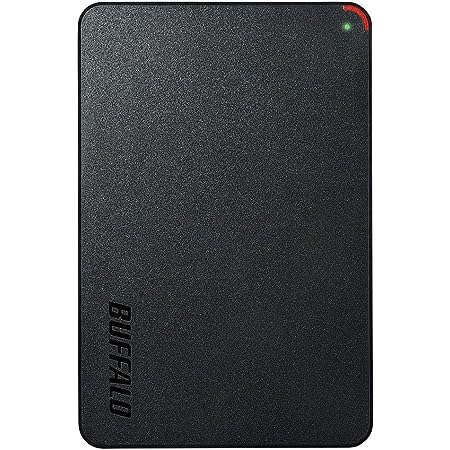 BUFFALO USB3.1(Gen.1)対応 耐衝撃ポータブルHDD 1TB ブラック HD-PGF1.0U3-BKA