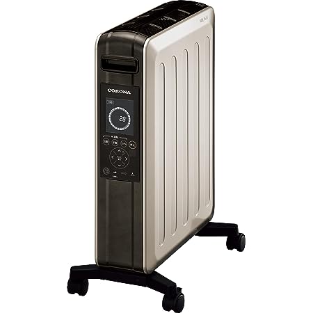 DeLonghi(デロンギ) 1500W オイルヒーター H771015EFSN-BK 幅245×奥行493×高さ630mm