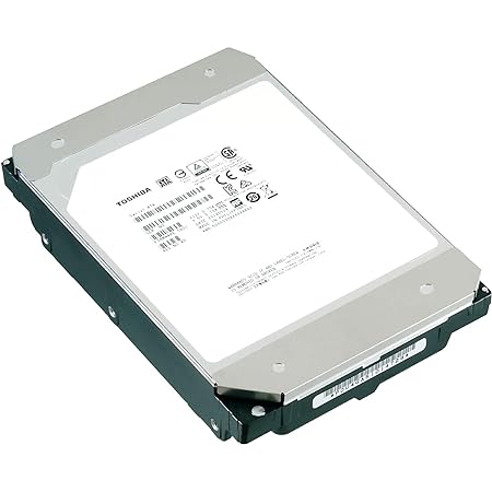 TOSHIBA 東芝 内蔵ハードディスク サーバー NAS 用 3.5インチ Enterprise HDD 12TB SATA 6 Gbit/s 7200rpm 3年保証 MG07ACA12TE