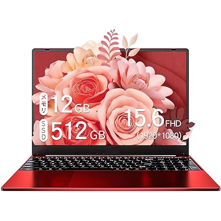 【Office2019 Win11標準搭載】デジタルテンキー付き超薄型ベゼルノートパソコン、重量1.27kg、大面積タッチパッド、高速CPU N5095と12Gメモリを搭載、双方向ステレオスピーカー、1920*1080の解像度、6時間のバッテリー駆動時間を提供、USB3.0*2とType-Cポートを搭載、無線マウス,日本語WIN11操作マニュアルと日本語キーボードカバー付き