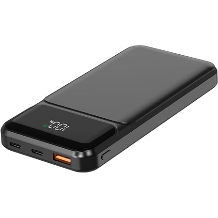 FEELLE モバイルバッテリー 大容量 26800mAh 急速充電 22.5W 4台同時充電 PD QC 3.0 対応 LCD残量表示 携帯充電器 USB-C 入出力ポート PSE認証済 旅行/出張/アウトドア/停電対策/緊急用 防災グッズ iPhone/Android/タブレット各機種対応