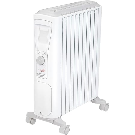 Pro Breeze 次世代オイルレスヒーター1200W 燃料不用ヒーター ラジエーター式 電気ストーブ 速暖軽量 4段階安全機能 タッチパネル操作 リモコン&タイマー付暖房器具