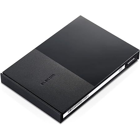 エレコム HDD ポータブルハードディスク 1TB USB3.2(Gen1) 4K テレビ録画/パソコン対応 ELP-GTV010UBK