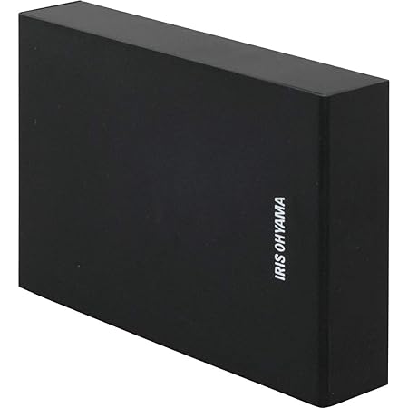 アイリスオーヤマ 4K放送対応ハードディスク 4TB HDCZ-UT4K-IR ブラック