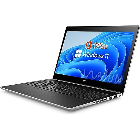 エイチピー ノートPC 450G3/15.6型/10キー/Win 11 Pro/MS Office H&B 2019/Core i5-6200U/WEBカメラ/wajunのWIFI/Bluetooth/HDMI/8GB/256GB SSD (整備済み品)