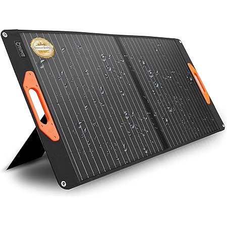 EMPAQ Power Solar 110+ ソーラーパネル 110W ソーラーチャージャー 折り畳み式 5年保証 ポータブル電源充電器 急速充電 スマホ タブレット ノートPC PD対応45W QC3.0搭載 ETFE 防災 アウトドア IP65防水 Orange