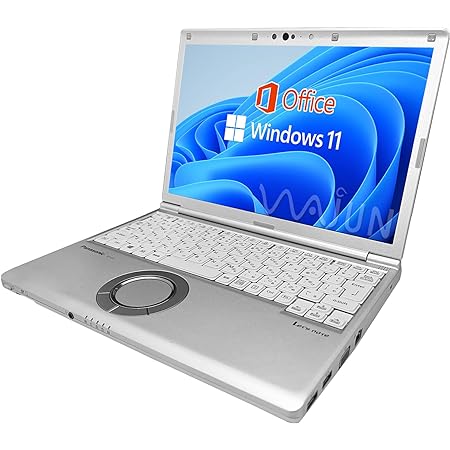 Pana sonic ノートPC CF-MX5/12.5型フルHD/タッチパネル/Win 11 Pro/MS Office H&B 2019/Core i5-6300U/WEBカメラ/wajunのWIFI/Bluetooth/HDMI/8GB/256GB SSD (整備済み品)