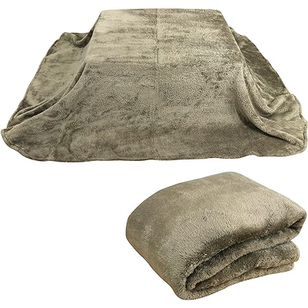 こたつ毛布 軽量 こたつ中掛け毛布 正方形 暖かい なめらか やわらか 毛布 こたつ ブランケット マイクロファイバー素材 こたつカバー こたつ上掛け ソファーカバー ベッドカバー マルチカバー ブラック 210x280cm